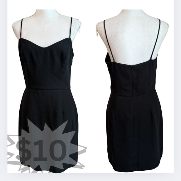Moda International Little Black Dress 10 Black - Picture 1 of 15